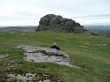 P1000434- Devant Haytor rock - Dartmoor national park